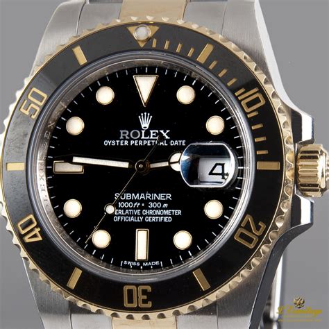 rolex acero oro